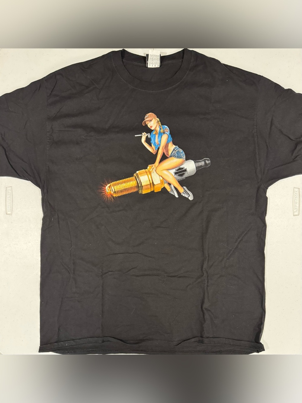 Size XXL Harley Davidson Blackbridge  motorcycle t shirt